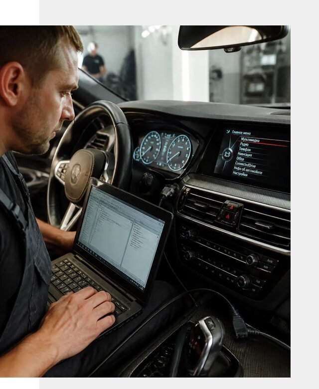 Русификация приборной панели BMW для авто в Славгороде от компании