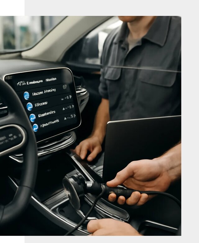 Установка приложений Geely для мультимедиа автомобиля в Славгороде